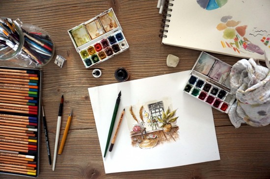 Breng jouw interieur tot leven op papier   marielleillustratie   dsc02638 klein 0