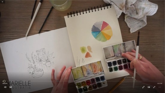 Breng jouw interieur tot leven op papier   marielleillustratie 07