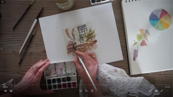 Breng jouw interieur tot leven op papier   marielleillustratie 08