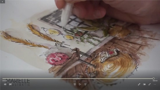 Breng jouw interieur tot leven op papier   marielleillustratie 09