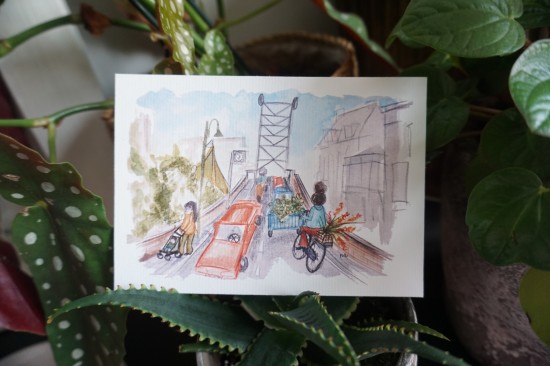 boskoop hefbrug wenskaart