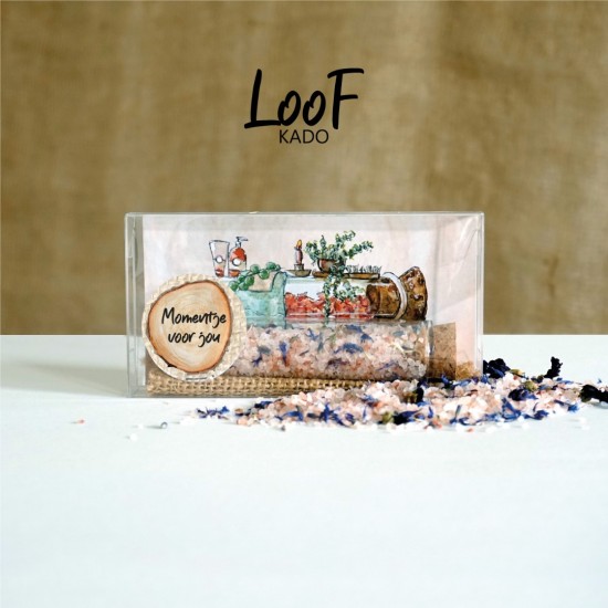 Loofkado reageerbuis badzout 04