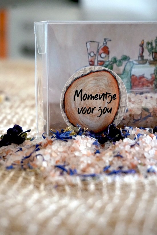 Loofkado reageerbuis badzout 1 9