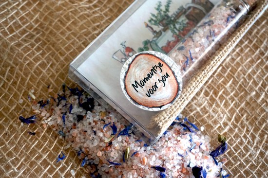 Loofkado reageerbuis badzout 3