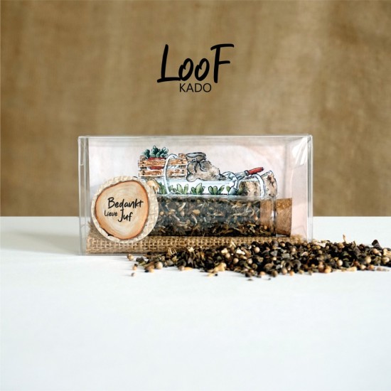 Loofkado reageerbuis bloemenzaad 02