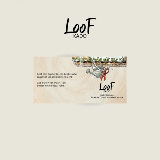 Loofkado reageerbuis bloemenzaad 08 1