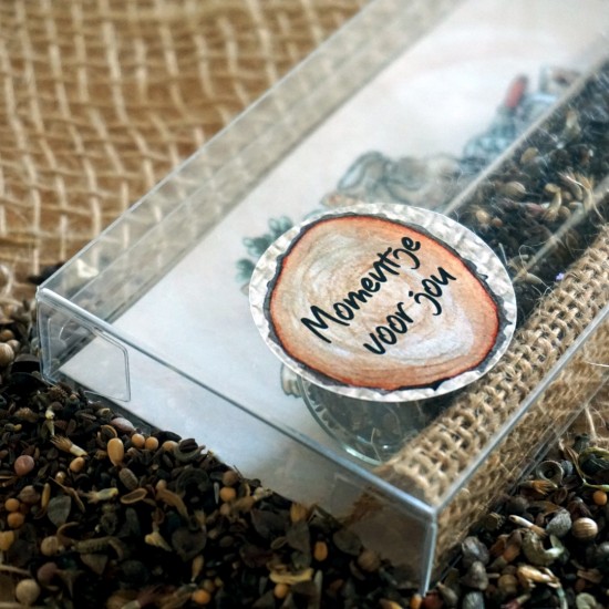 Loofkado reageerbuis bloemenzaad 2   vierkant 9