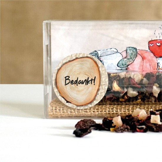 Loofkado reageerbuis thee 13