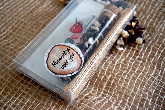 Loofkado reageerbuis thee 6 1