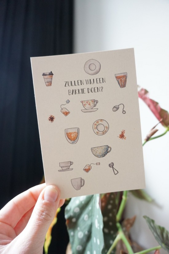 Mi201 thee wenskaart marielleillustratie  2