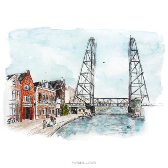 Mi257 boskoopse hefbrug   marielleillustratie 04 0