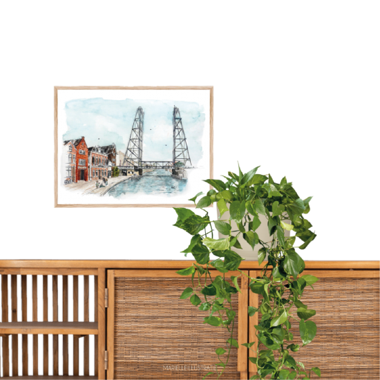 Mi257 boskoopse hefbrug   marielleillustratie 14