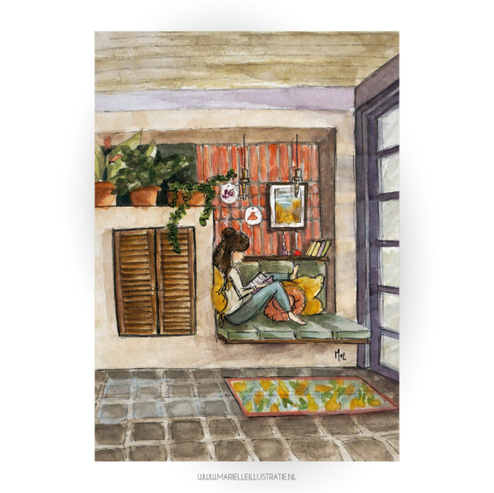 Mi292 zithoek   kaart 10x15   marielleillustratie 03