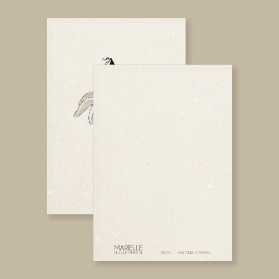 Mi303 eend op bloem   marielleillustratie 08