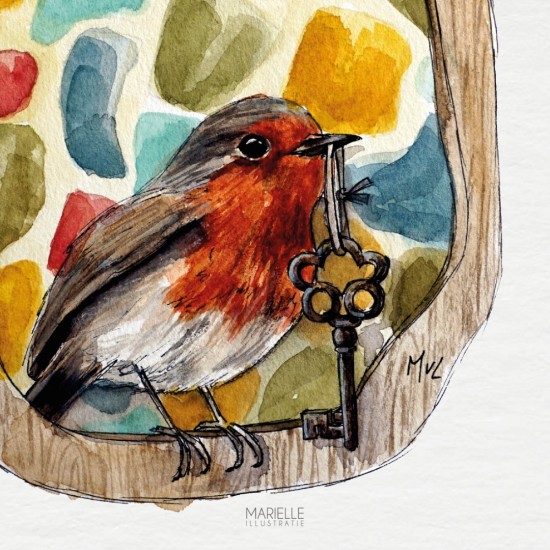 Mi317 vogel met sleutel   marielleillustratie 06