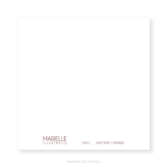 Mi321 koffie met mama   kaart 12x12   marielleillustratie 12