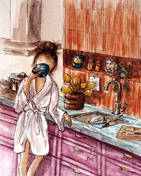 Mi331 keuken ochtend   marielleillustratie 05