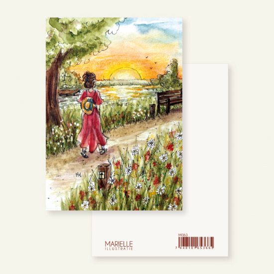 Mi363 wandeling zonsopkomst   marielleillustratie 07