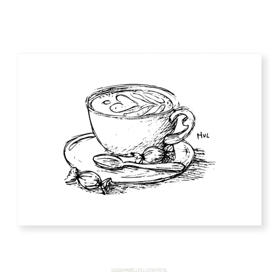 Mi406 koffie   lijnen   marielleillustratie 03