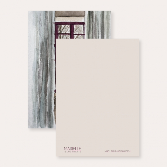 Mi451 in het gordijn bij het raam   marielleillustratie 08