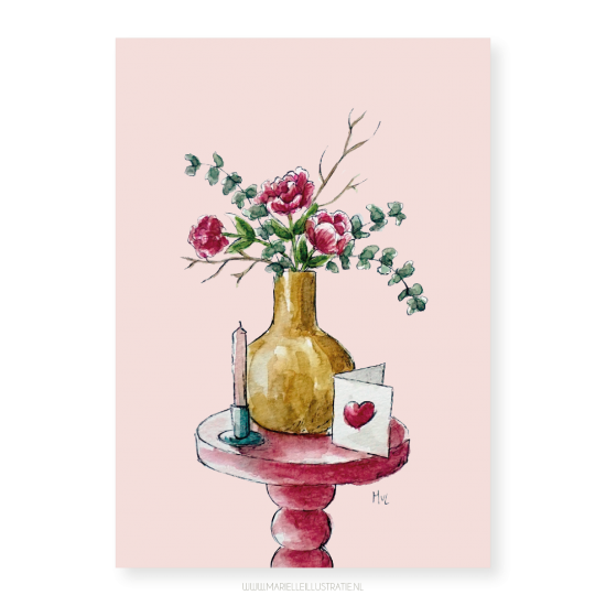 Mi461 boeket op tafel   marielleillustratie 03