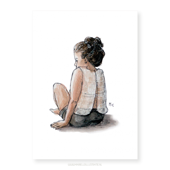 Mi483 marielle zittend op grond   marielleillustratie 03