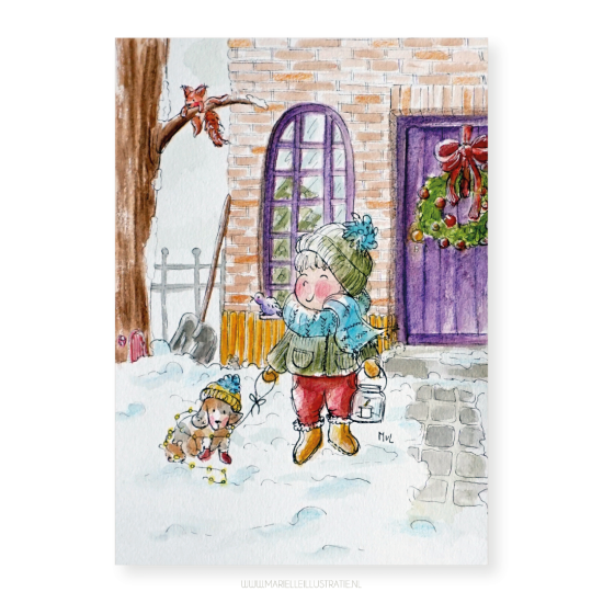 Mi506 in de sneeuw   marielleillustratie 03