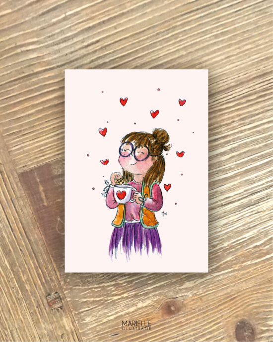 Mi518 koekje met thee hartjes   marielleillustratie 10