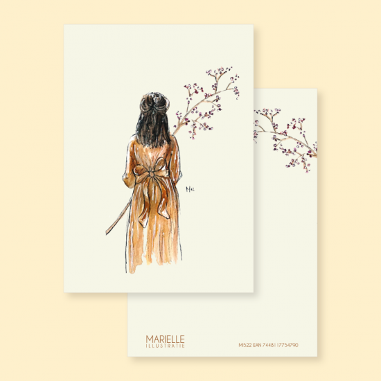 Mi522 vrouw achterkant   marielleillustratie 07