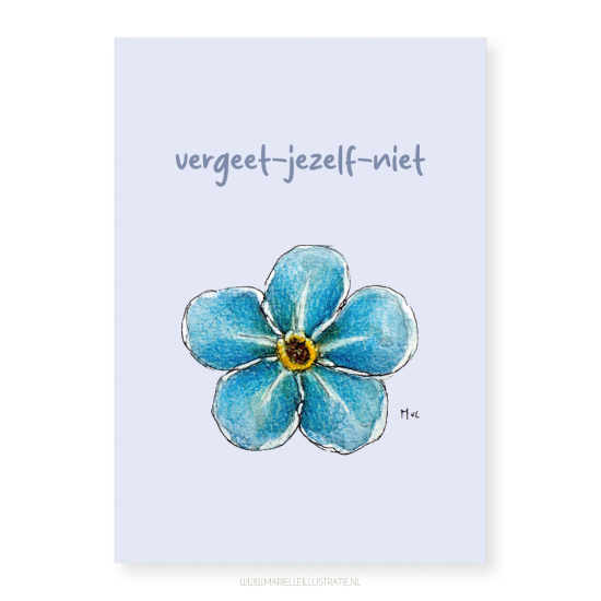 Mi545 vergeet jezelf niet marielleillustratie 03