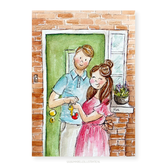 Mi558 sleutel nieuw huis   marielleillustratie 03